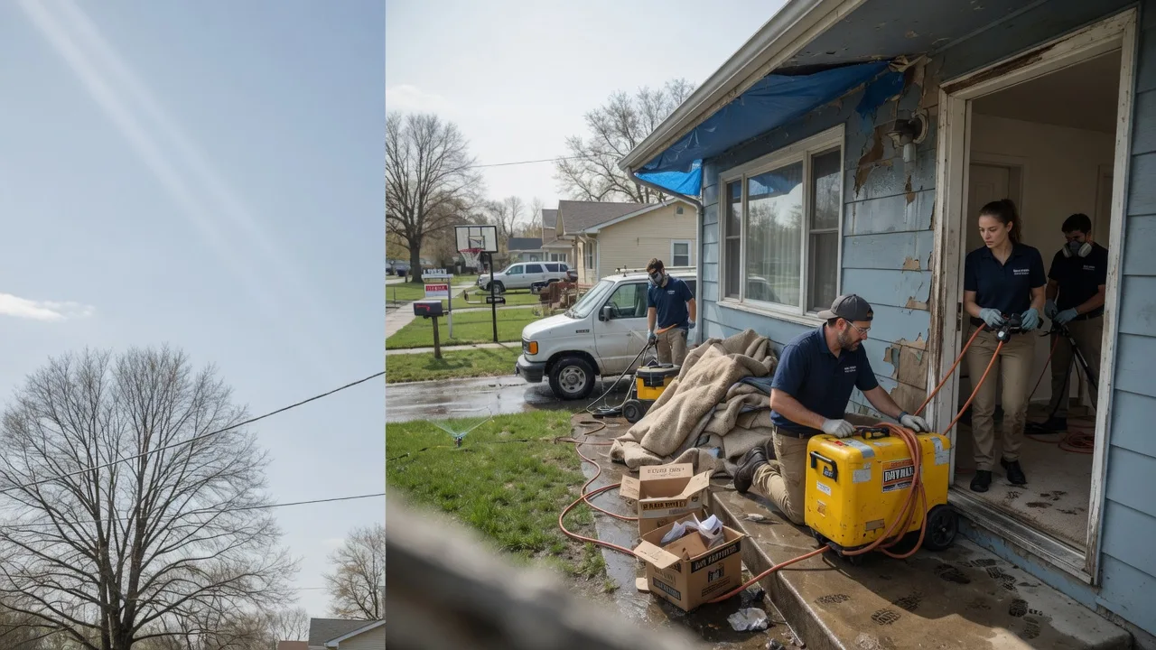 Basement Flood Cleanup in Fraser, MI near me